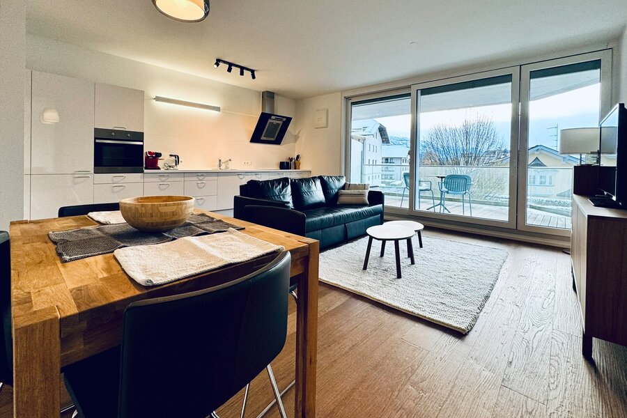 Top flat in Parsch with a view of the fortress | © PSG