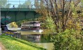 Danube Canal and Friedensbrücke | © PSG