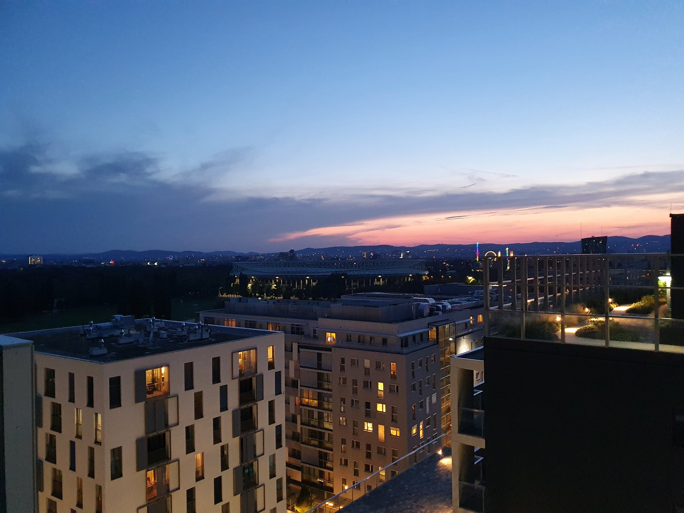 View of the city
