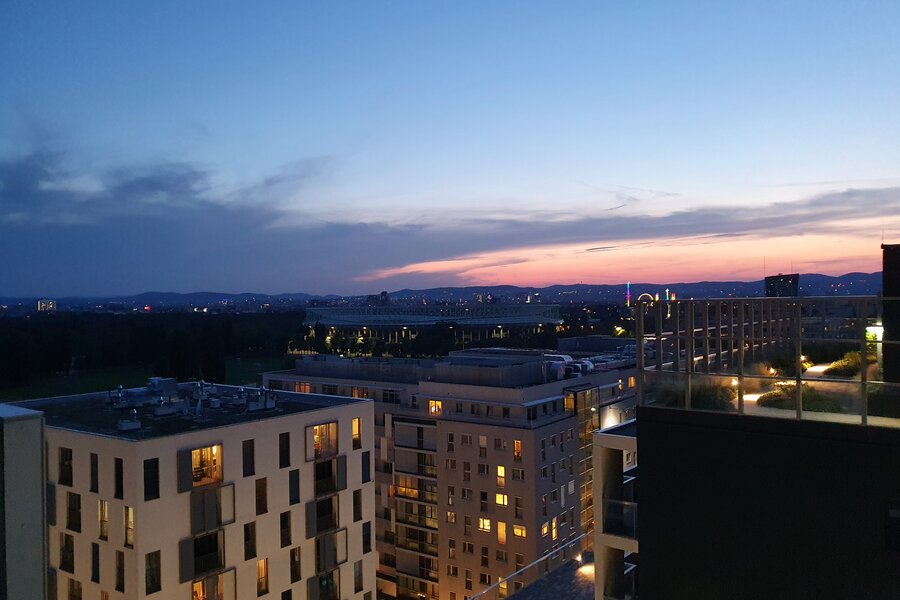 View of the city