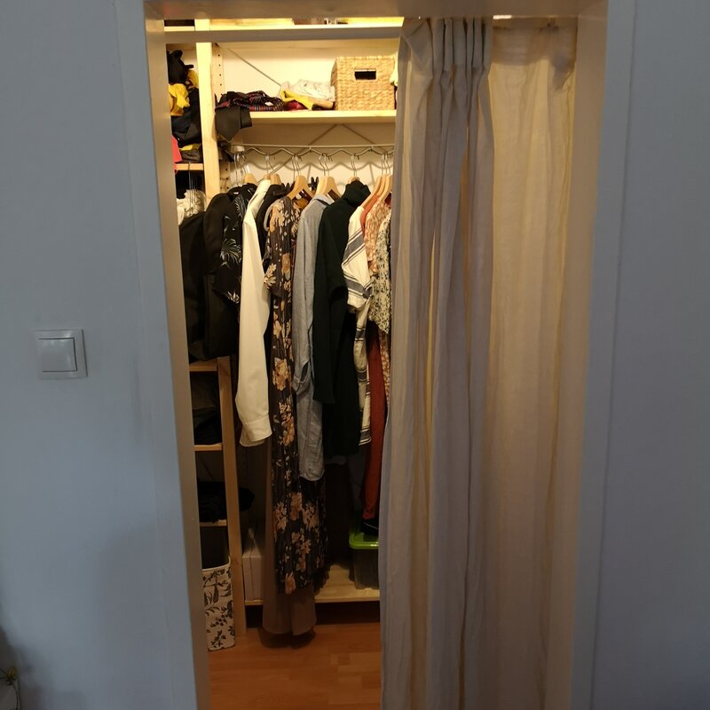 begehbarer Kleiderschrank