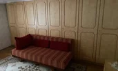 Kann als Doppelbett ausgeklappt werden