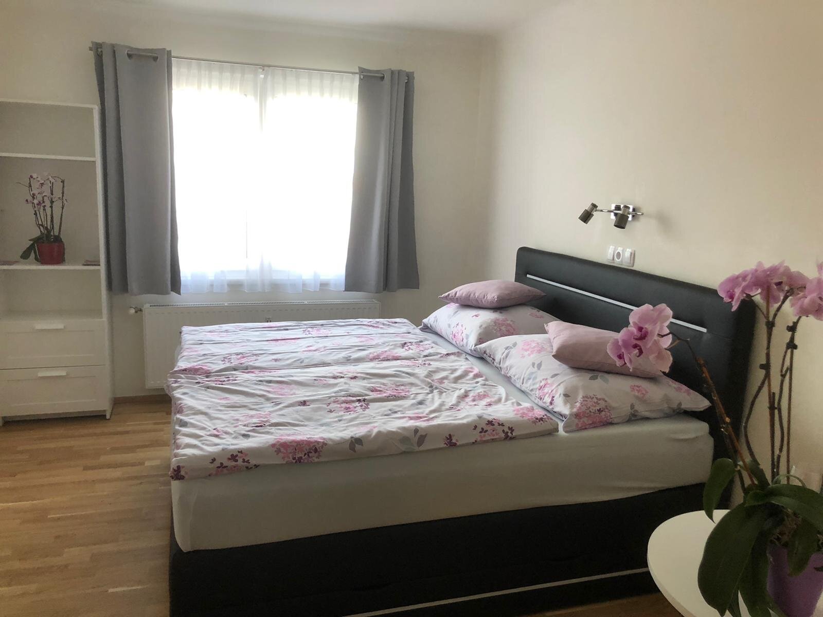 Wohnschlafzimmer mit TV 