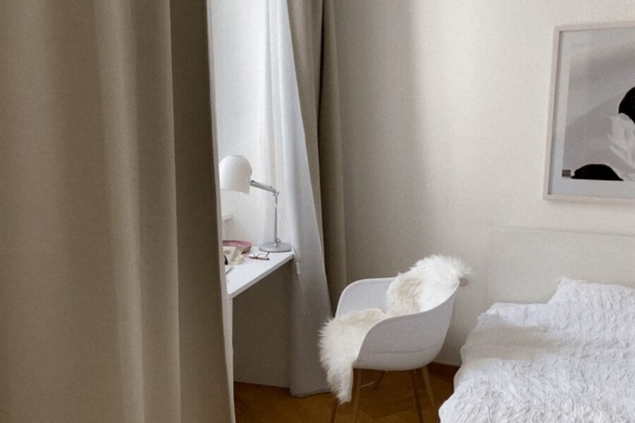 Schlafzimmer-Arbeitsplatz 