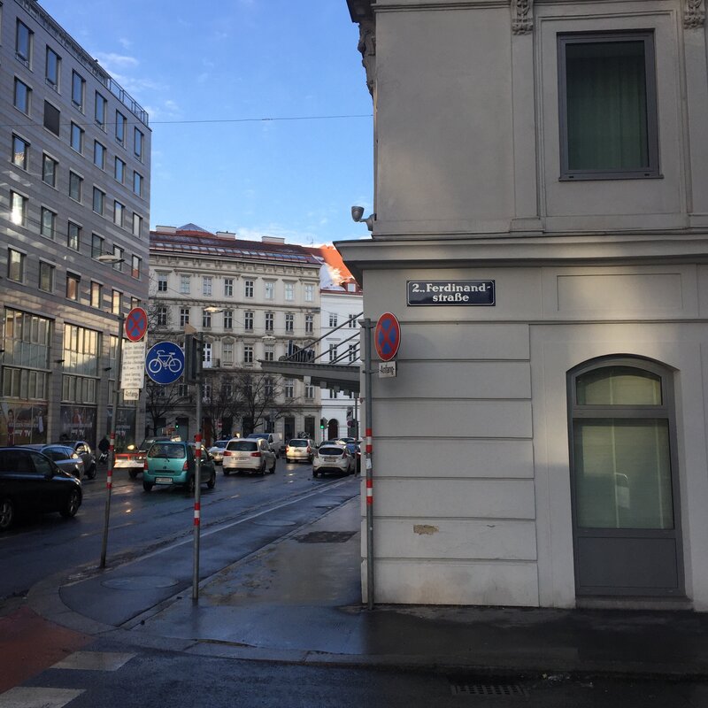 Ferdinandstrasse / Verbindung zum 1. Bezirk  | © Jeanne Szilit