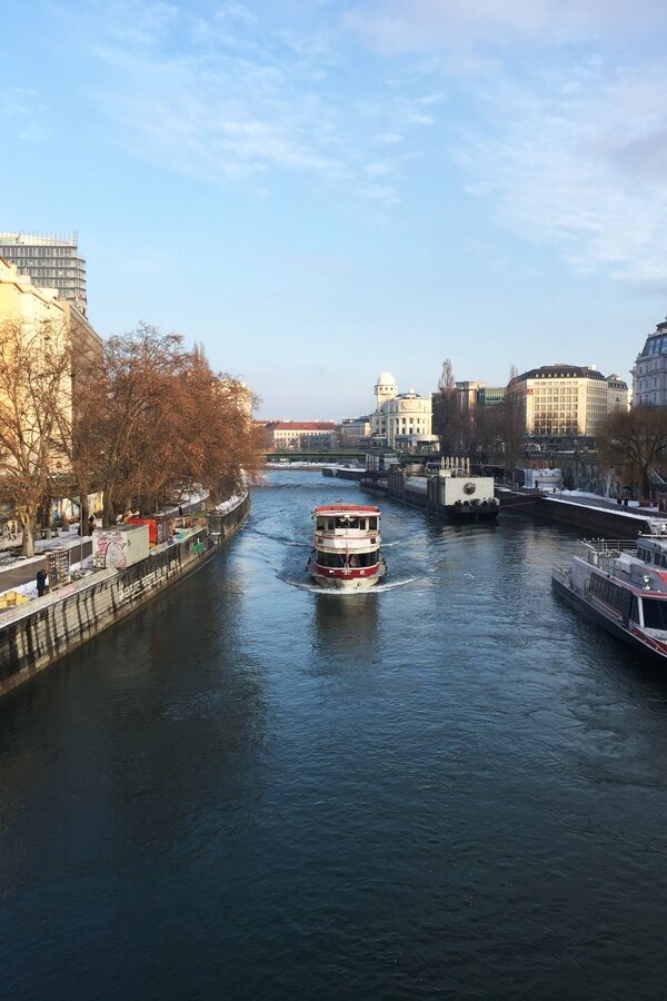 Donaukanal parallel zur Ferdinandstrasse | © Jeanne Szilit
