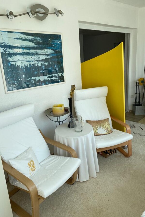 Ruhe - Fitnessraum vor Sauna 