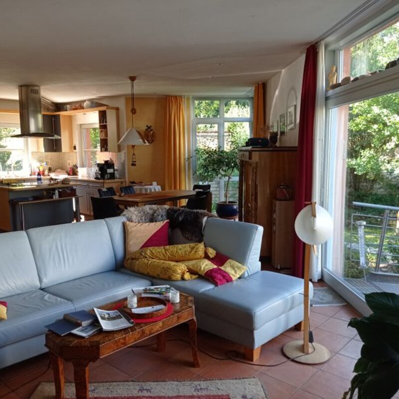 Blick zum Garten